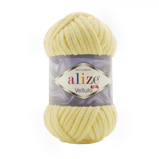 ALIZE "VELLUTO", 13 светлый лимон