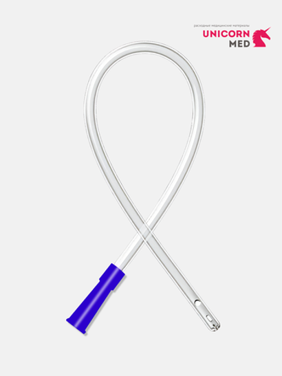 Катетер Нелатона женский CH 08 дл. 20см. 100 шт UnicornMed