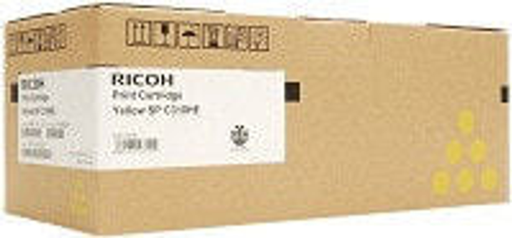 Ricoh 407138 тонерный картридж Подлинный Желтый 1 шт