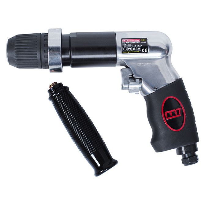 MIGHTY SEVEN (QE-341) Дрель пневматическая 13 мм, 800 об/мин., реверс, быстро-зажимной патрон
