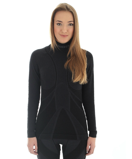 Термобелье-WOOL MER. женская блуза BRUBECK LS10500