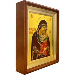 Ярославская Божия Мать. Рукописная икона.