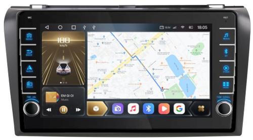 Магнитола для Mazda 3, Axela 2003-2009 - Kuberg OL-9503 (кнопки и крутилки), Android 12, Быстрая, CarPlay, 4G SIM-слот