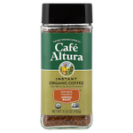 Cafe Altura, растворимый органический кофе, средней обжарки, сублимированный, 100 г (3,53 унции)