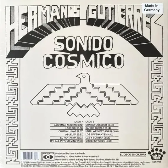 Hermanos Gutierrez – Sonido Cosmico - LP