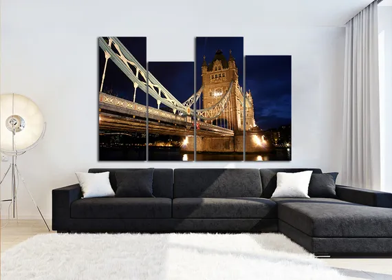 Модульная картина "Тауэрский мост Лондон"