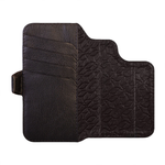 Магнитный кожаный чехол-бумажник Vaja Wallet Wrap Kobra V-Mag для iPhone 16 Pro Картхолдер ручной работы из натуральной кожи со змеиной фактурой и магнитной застёжкой. Вмещает до четырёх карт. Есть RFID-защита