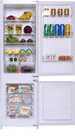 Встраиваемый двухкамерный холодильник Haier HRF 225 WBRU