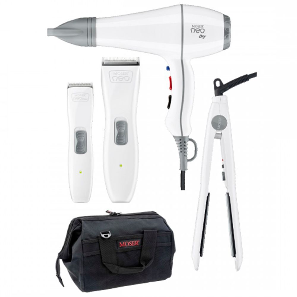 Набор парикмахерский Moser Neo Kit Limited Edition 1886-0100 White