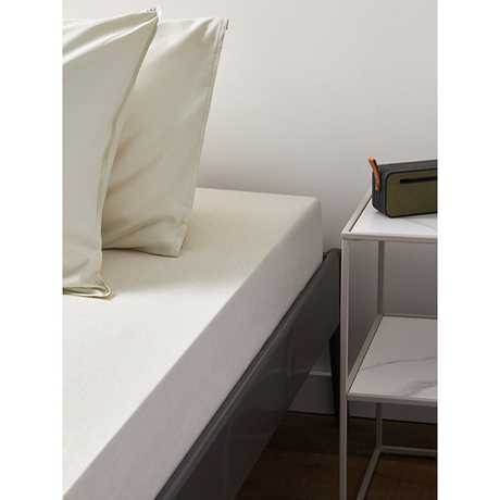 Простыня на резинке 180x200x30см Tkano Essential серо-бежевая tk23-fs0010