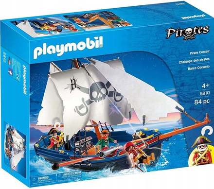 Конструктор Playmobil Pirates 5810 Пиратский корабль