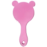 Расческа массажная детская зеркальная «ЛАВАНДА», мишки, микс 4 цвета, 7*16см (блистер Ultramarine)