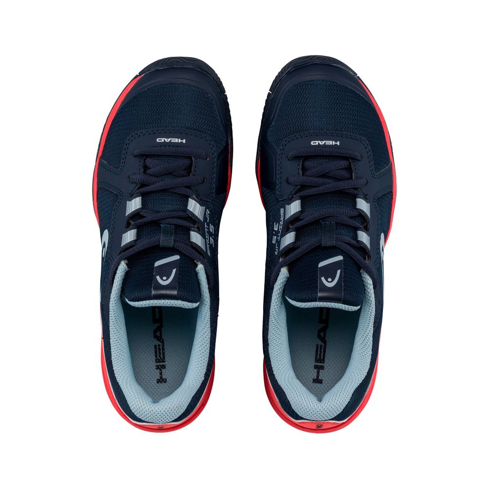 Детские теннисные кроссовки HEAD Sprint 3.5 Kids - Dark Blue, Coral