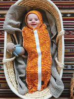 Утеплённый кокон Mjölk Honey Clouds, уценка