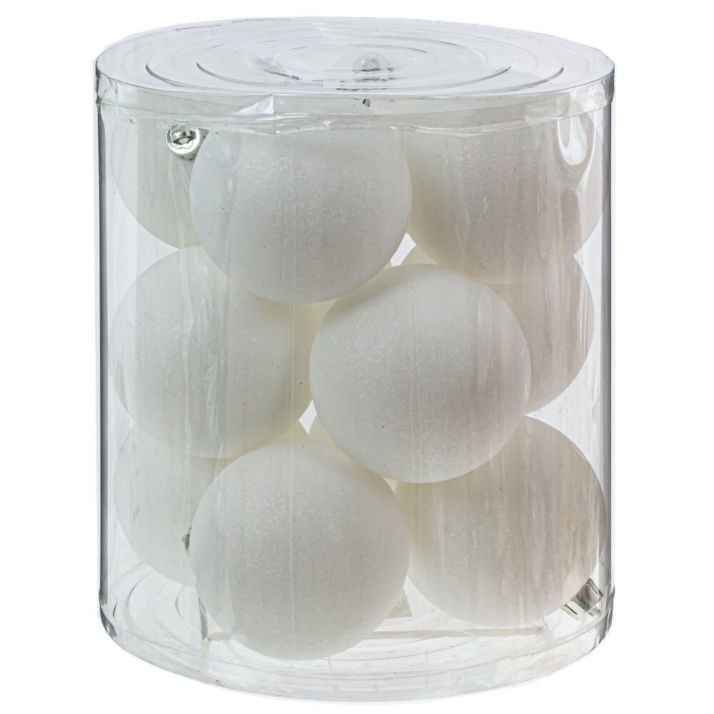 GAEM Набор из 12шт Украшение новогоднее "Шар", D 8 см, L19 W19 H21,5 см