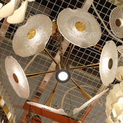 Люстра Cloyd GRAMMY C7 / Ø65 см - золото (арт.10667)