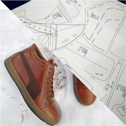 Лекала Л - 57 (МУЖСКИЕ КЕДЫ НА МЕХУ)