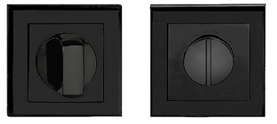 Завертка-квадро сантехническая (Черный матовый)