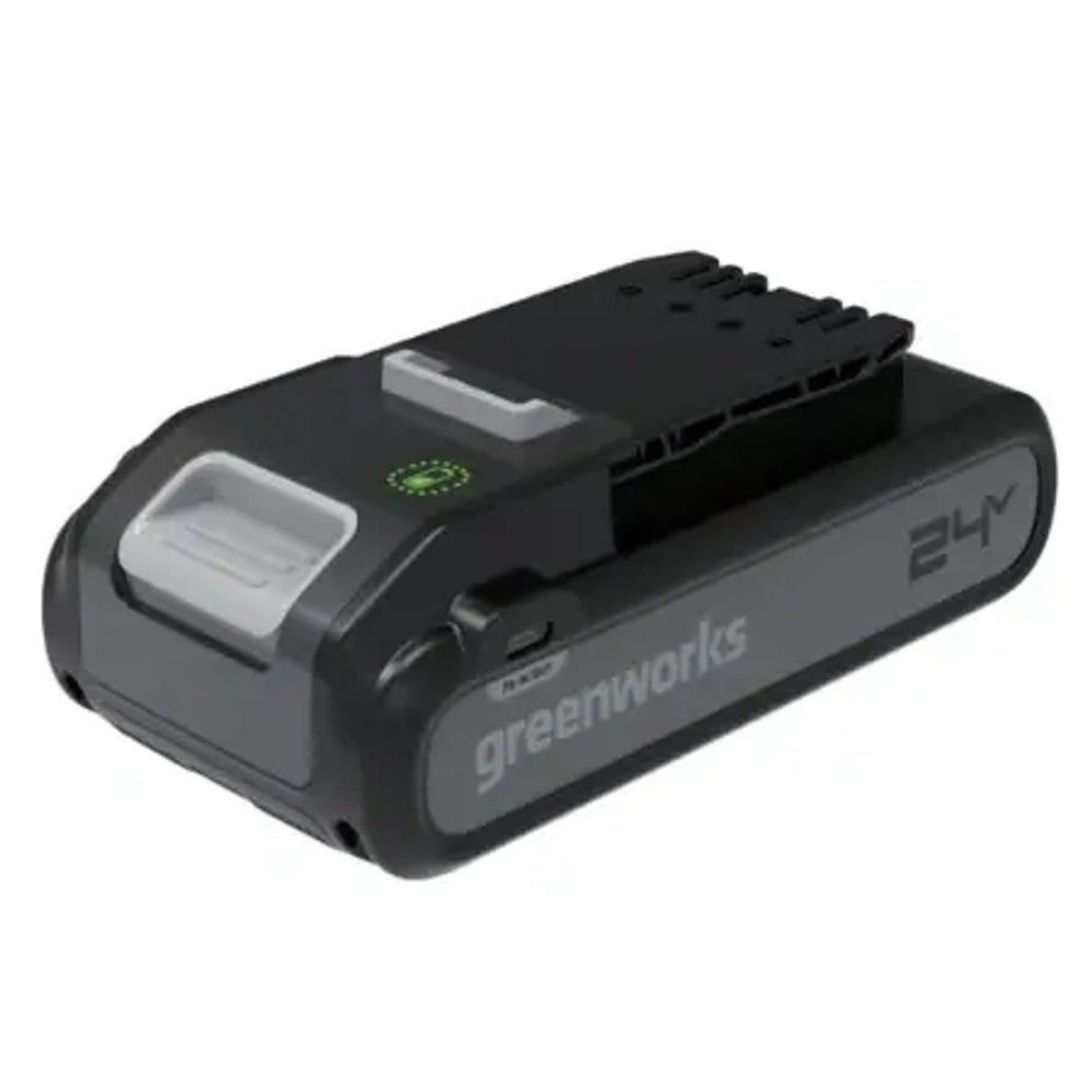 Аккумулятор Greenworks , 24V, 4Ач, с двумя USB-C разъемами
