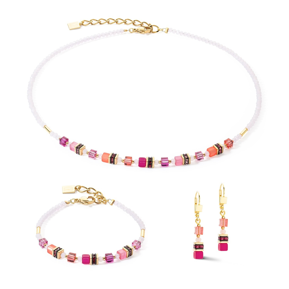 Серьги Coeur de Lion Magenta 4565/20-0422