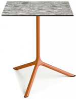 Стол ламинированный обеденный Scab Design Tripe Maxi, терракотовый, зернистый