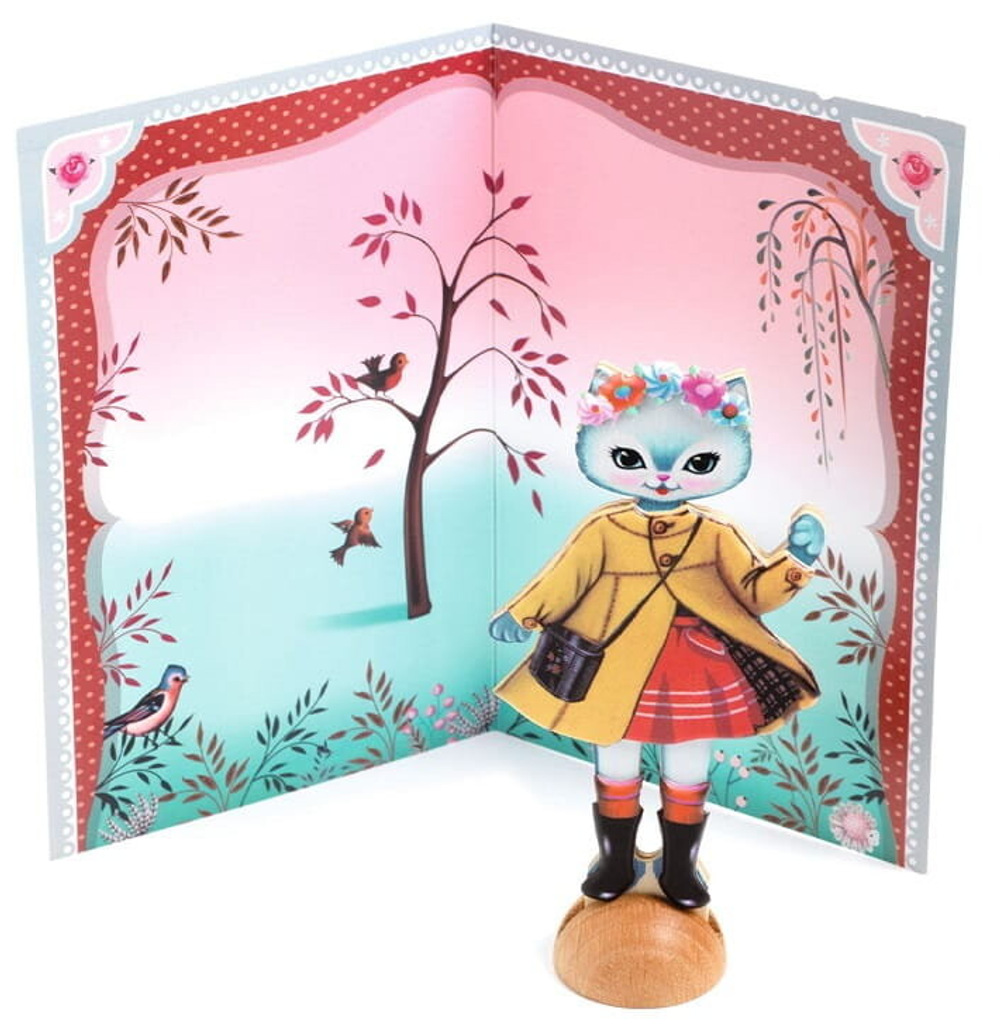 Детский набор для творчества серии Collages марки Djeco