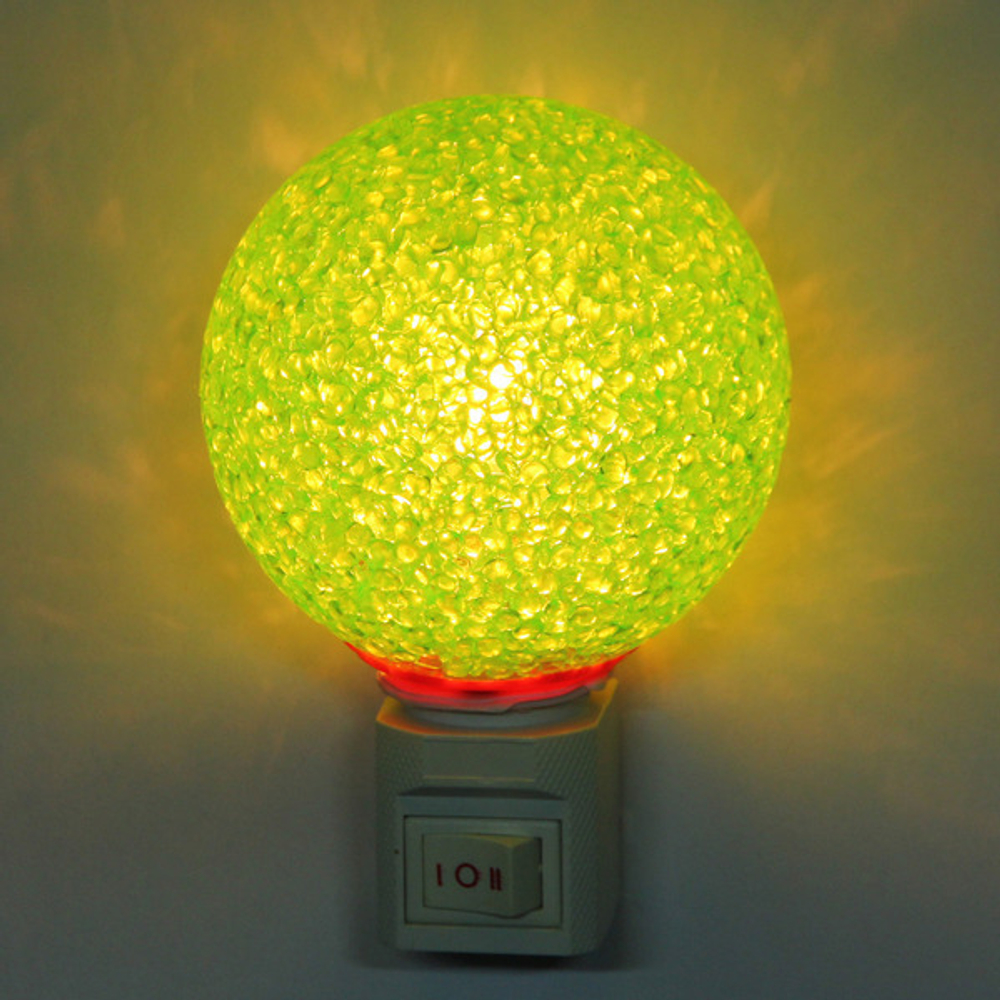 Ночник-светильник «Sweet dream - Сфера» 2W 220V, Зеленый