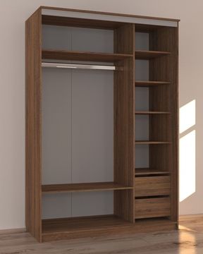 Шкаф-купе СТОУН-1 с зеркалом правый