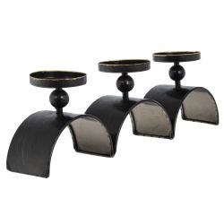 GAEM Подсвечник, L46 W9 H14 см