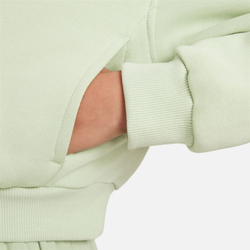 Детская теннисная куртка Nike Sportswear Club Fleece Crop - honeydew/white