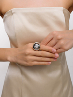 Кольцо "Crystal ring" Silver