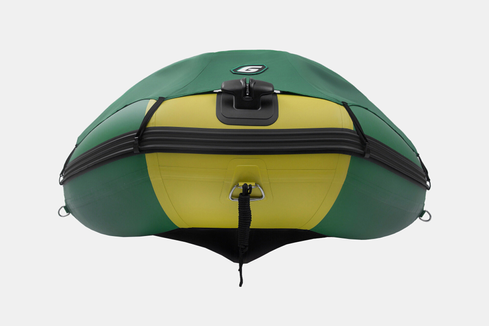 Надувная лодка GLADIATOR C370AL зелено-оливковый