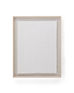 Olvin Абстрактная картина на белой бумаге с рельефным рисунком 73,6 x 93,6 см