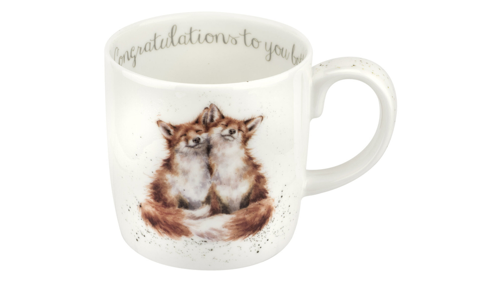 Кружка 400мл Royal Worcester Забавная фауна Лисята