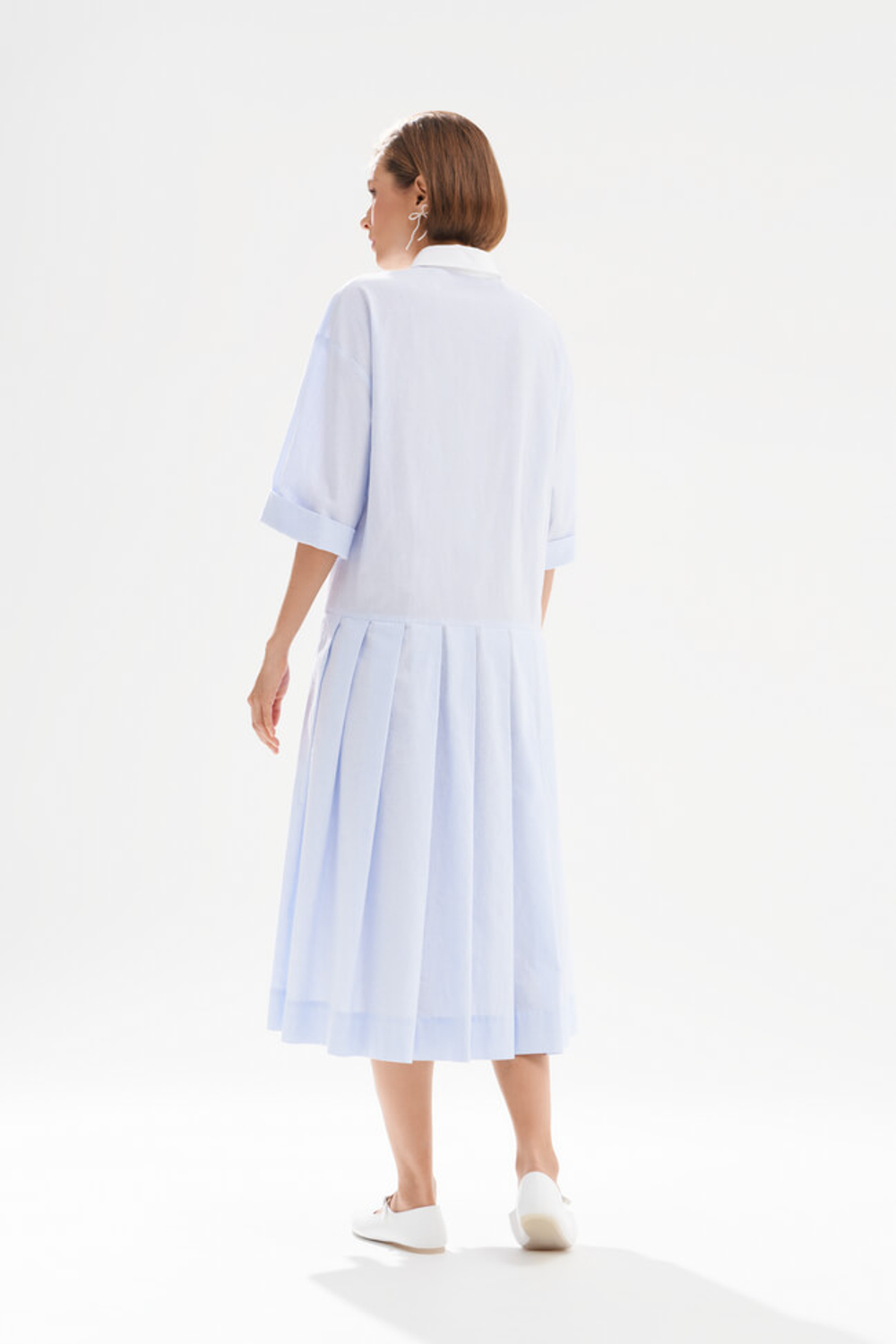 51752 Платье женское (небесно-голубой)