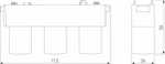 Накладной светильник Elektrostandard Flat Magnetic a063711