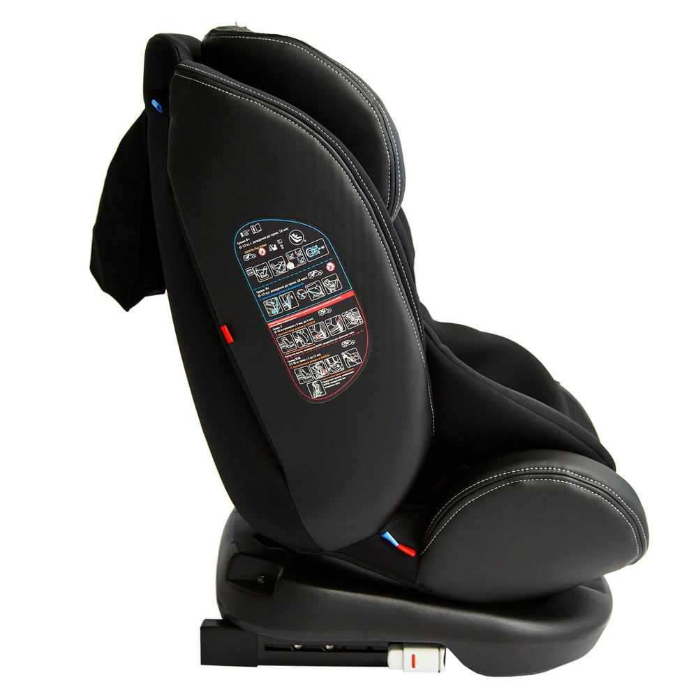 Автокресло AERO ISOFIX, ST-3, группа 0+1+2+3 (0-36 кг) (черный)