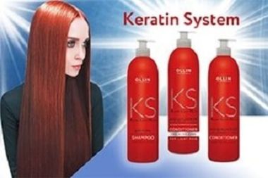OLLIN Keratin System | Кератиновый комплекс для выпрямления волос.