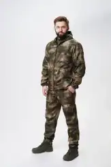 Костюм прямого кроя (куртка+брюки) Маскхалат RIP-STOP