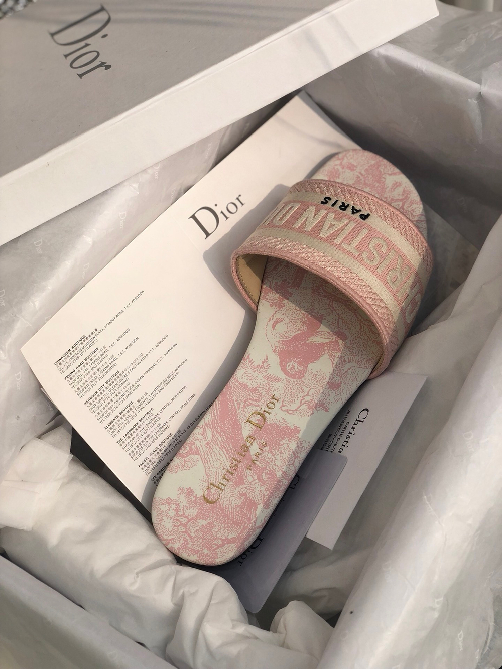 Christian Dior Dway Slide