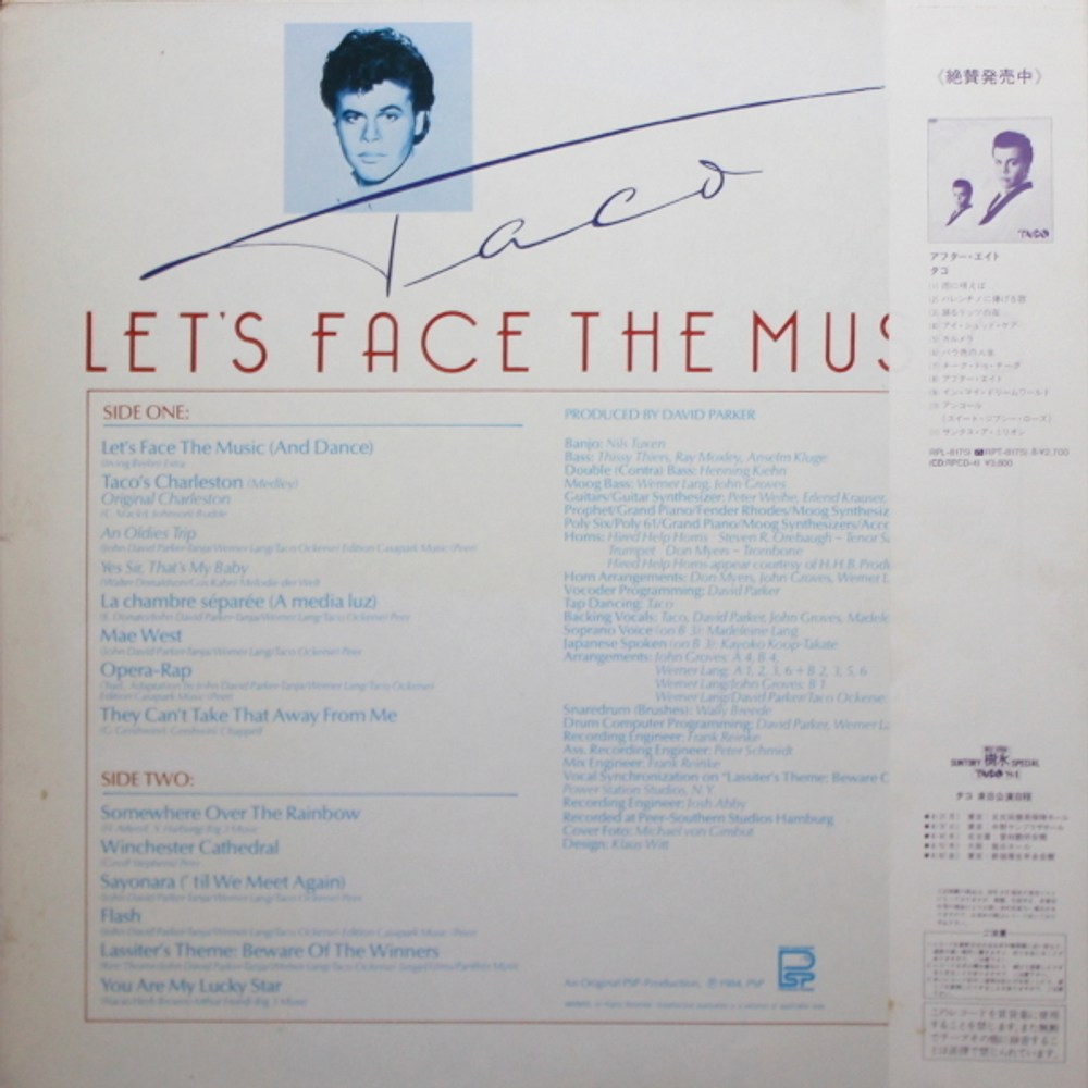 Taco / Let's Face The Music (LP)