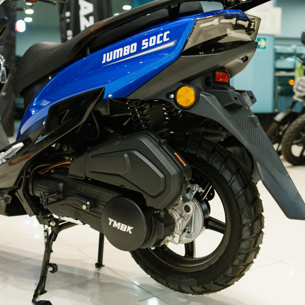 Скутер TMBK SCOOTER JUMBO 50cc Blue Black