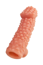Насадка на фаллос KOKOS Cock Sleeve 004 L, с бугорками, 17,6 см