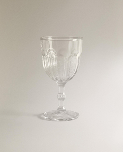 Zara Home бокал из стекла, цвет прозрачный, 16.7 см