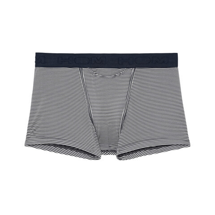 Мужские трусы боксеры в темно-синюю полоску HOM SIMON Boxer Briefs HO1 359850_4000RA