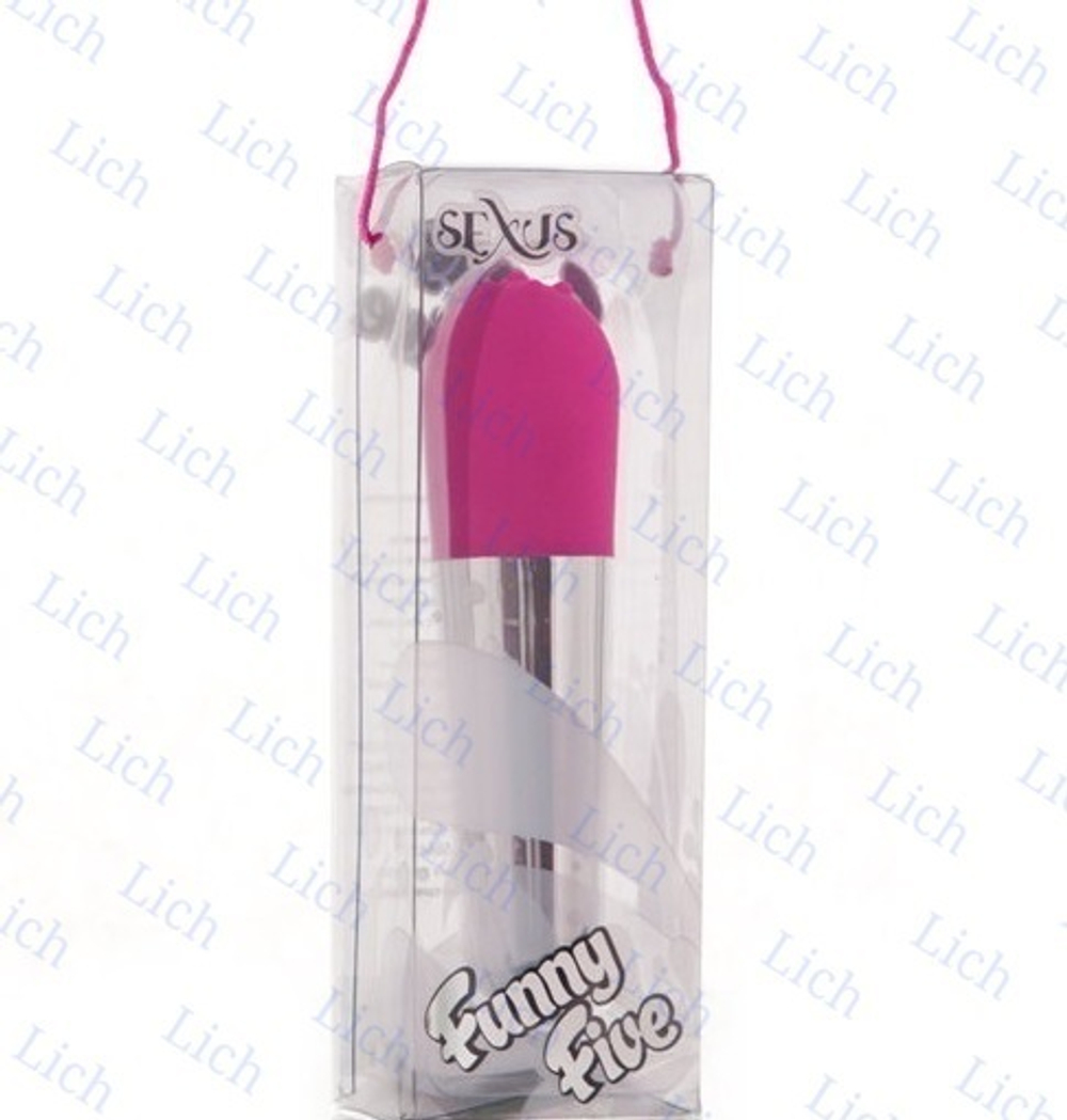 Вибратор фиолетовый 10 см.