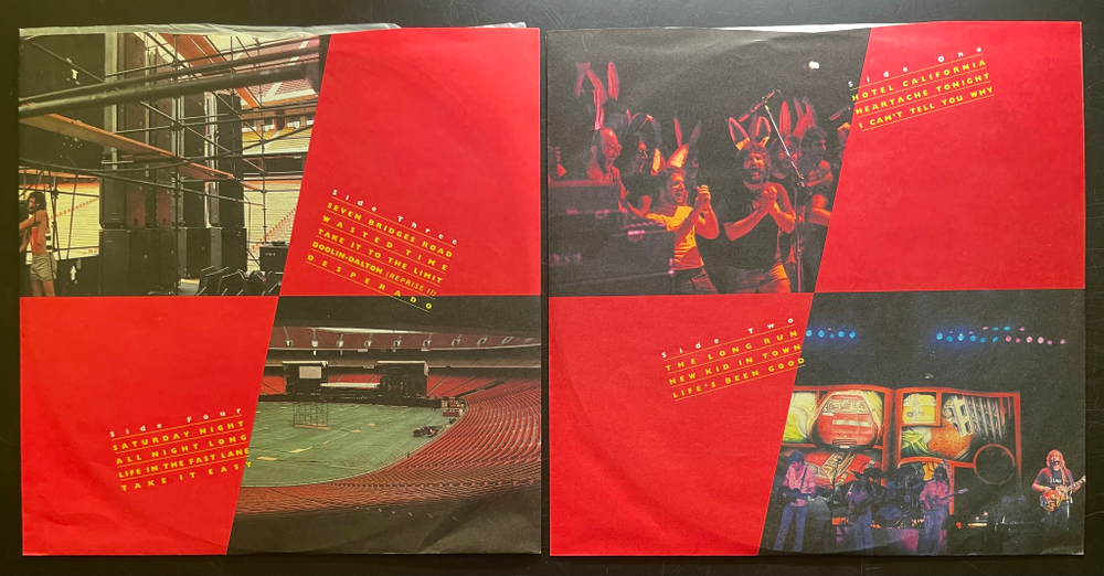 Eagles – Eagles Live 2LP (Япония 1980г.)