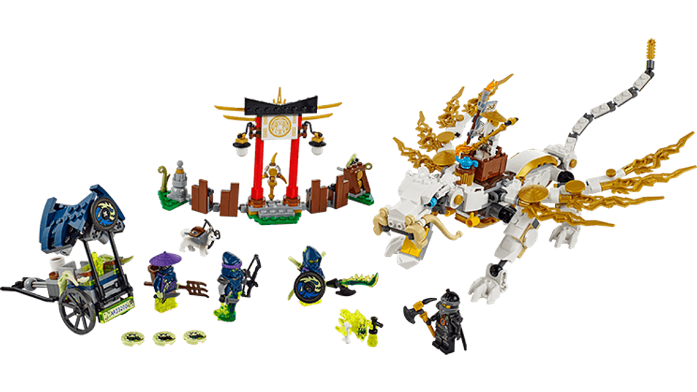 LEGO Ninjago: Дракон Сэнсэя Ву 70734 — Master Wu Dragon — Лего Ниндзяго