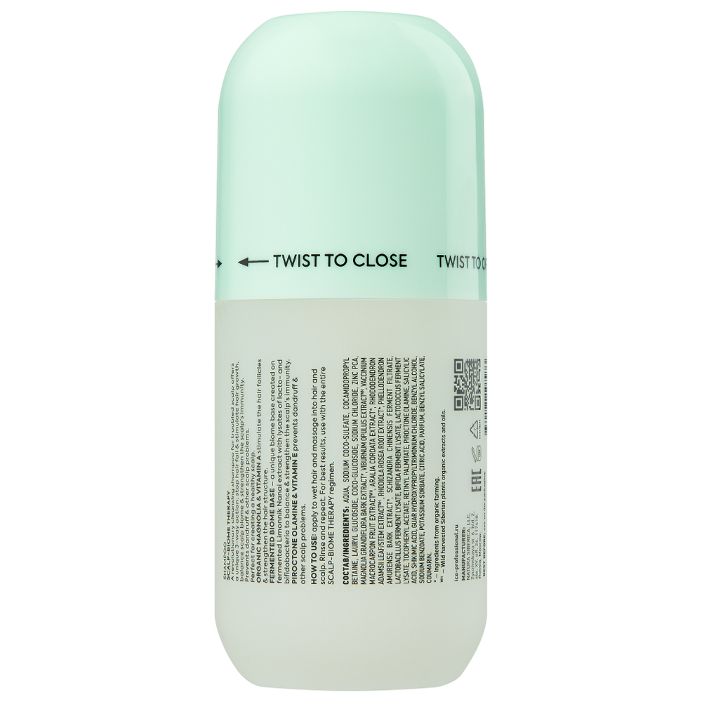 Шампунь ICE Shampoo Scalp-Biome Therapy для восстановления баланса кожи головы - 250 мл.
