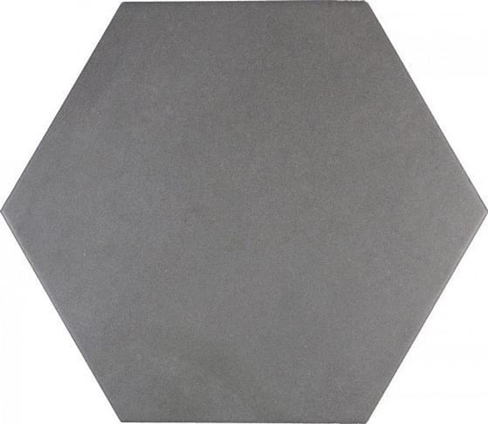 Adex Pavimento Hexagono Dark Gray 20x23